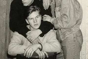 слева-направо: Толстов И., Резуник В., Алексеев Д. (1992)