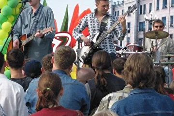 концерт на день города Хабаровска 2005г.