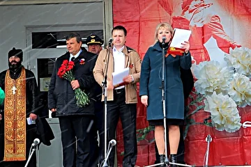 Торжественный митинг, в честь празднования 73-ей годовщины Великой Победы! 09.05.18г.