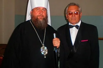 С Его Высокопреосвященством митрополитом Астанайским и Казахстанским Александром