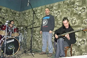 31 января 2012 Сессия в студии МУЗЕЙ ЗВУКА