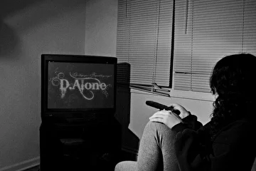 D.Alone