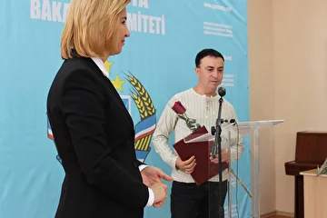 Вручение почётного звания Заслуженный артист Гагаузии
