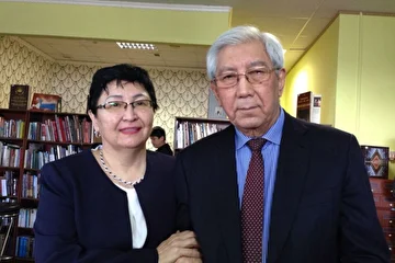 писатель, публицист, гос.деятель РК, профессор Мырзатай Жолдасбеков. Астана 2017