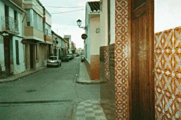 Типичный городок в Испании