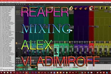 Сведение Рабочая станция REAPER
