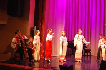 Концерт для учителей Москвы на большой сцене театра имени  Людмилы Рюминой 2010 г.