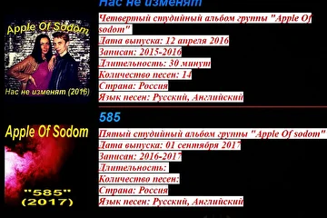 Группа Apple Of Sodom