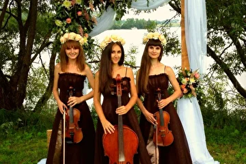 Струнное трио Violin Group DOLLS - живая музыка на свадьбу