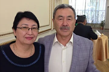 писатель, редактор газеты Казак адебиети Жумабай Шаштаев, Алматы, 2016