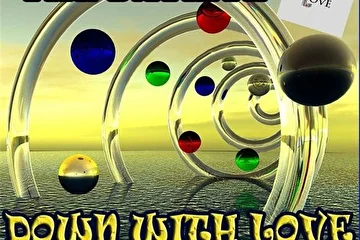 Front cover for our remix-compilation "Down with Love in Remixes" (2010)
