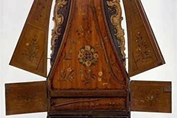Клависитериум (вертикальный клавесин), Германия 1750 год.