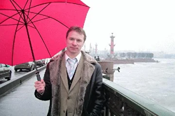 На мосту в Питере/ весна 2007