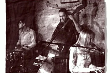 trio at nightclub