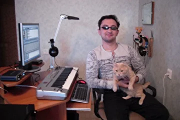 в студии - зима 2009г.