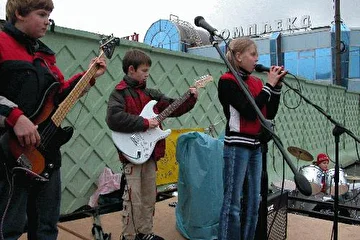 Первый концерт в Купчино