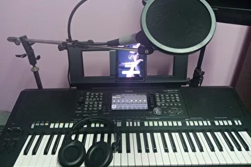 Моё рабочее место / Yamaha PSR S975