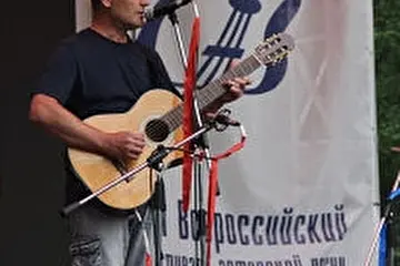 Июль 2014 г. Главная сцена Грушинского фестиваля