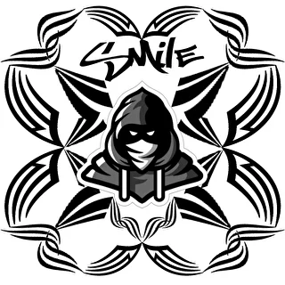 SMILE (Black White Sky)