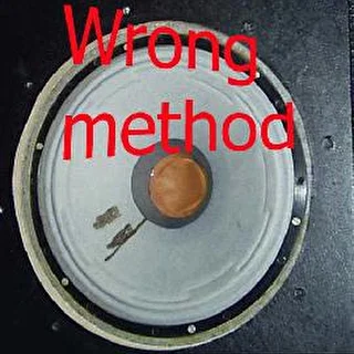 Wrong method