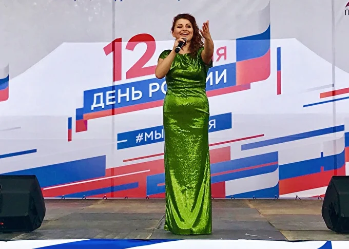 Таисия  Павенская 28 июня 2018 Яблоневый сад Санкт-Петербург