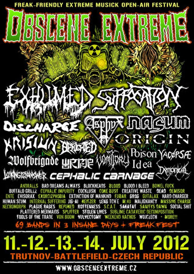 S.C.A.T. 28 июля 2012 Festival area Na Bojisti, Trutnov Трутнов, Чехия
