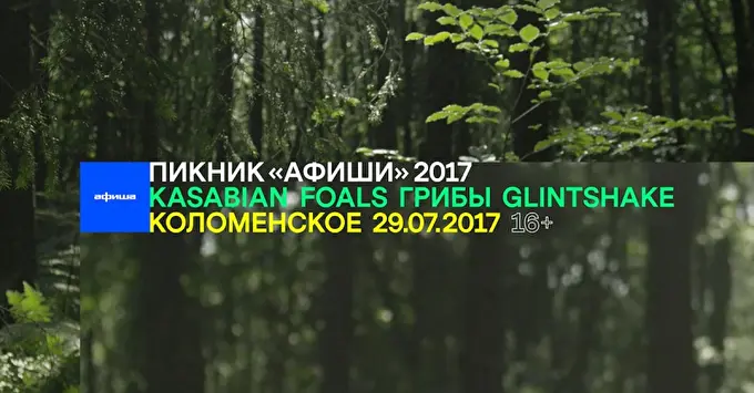 Пикник «Афиши»: Kasabian, Foals, Грибы, A$AP Ferg, Хаски 15 июля 2017 Музей-заповедник «Коломенское» Москва