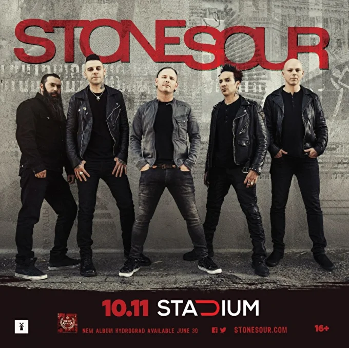 Stone Sour 21 ноября 2017 Stadium Live Москва