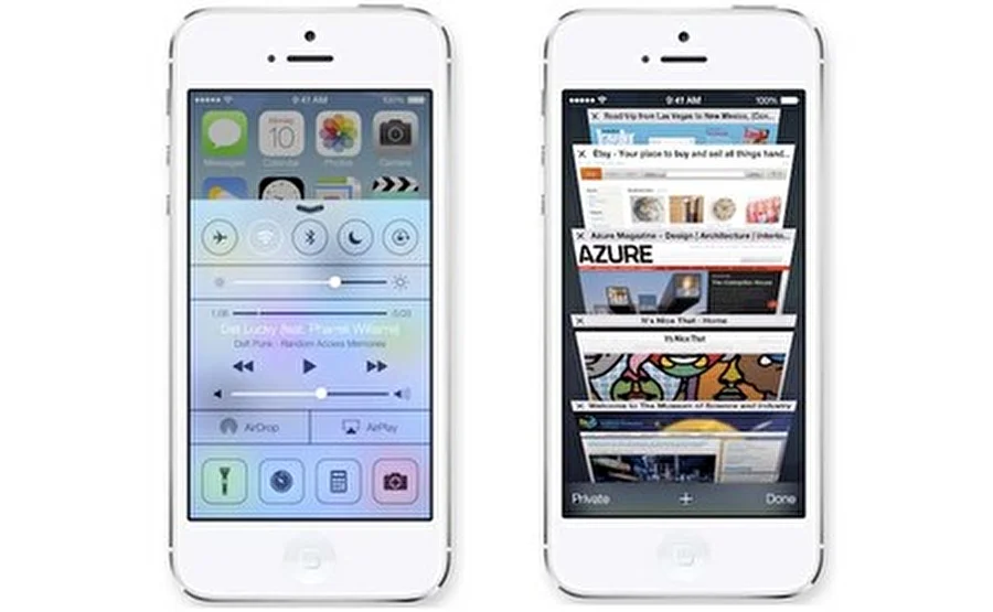 iOS 7 — новый дизайн и новый функционал