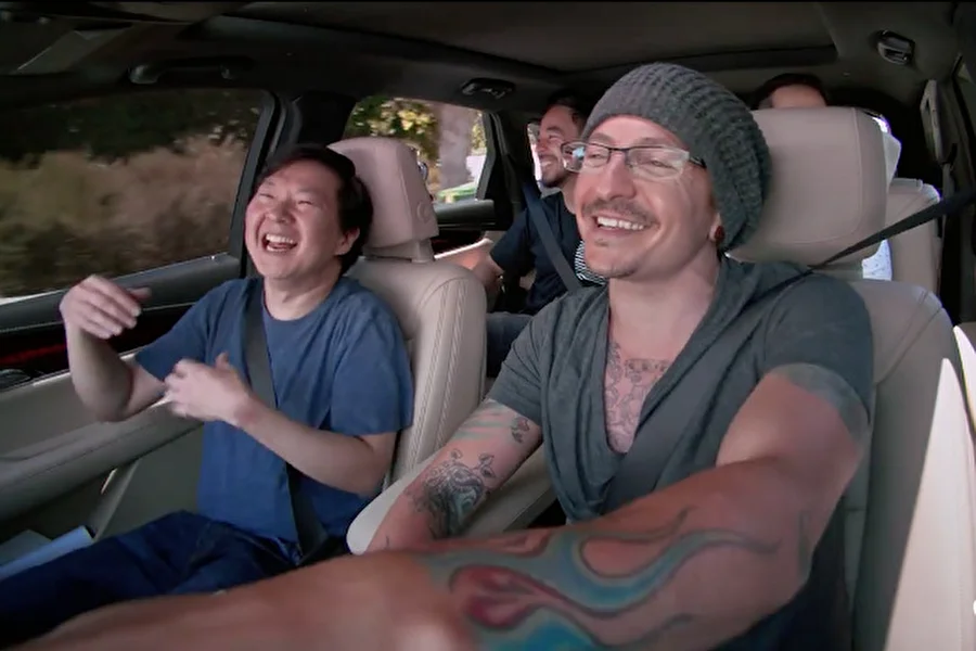 Linkin Park показали «Carpool Karaoke», снятое за неделю до смерти Честера Беннингтона (Видео)
