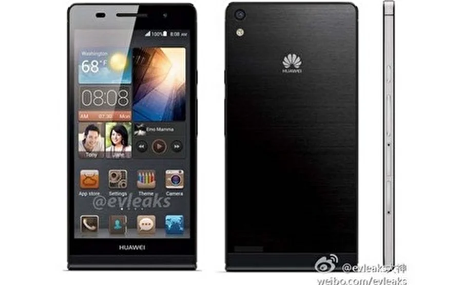 Huawei Ascend P6 — мощный и тонкий смартфон