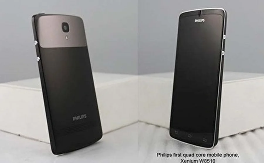 Philips готовит новый смартфон Xenium W8510 в металлическом корпусе