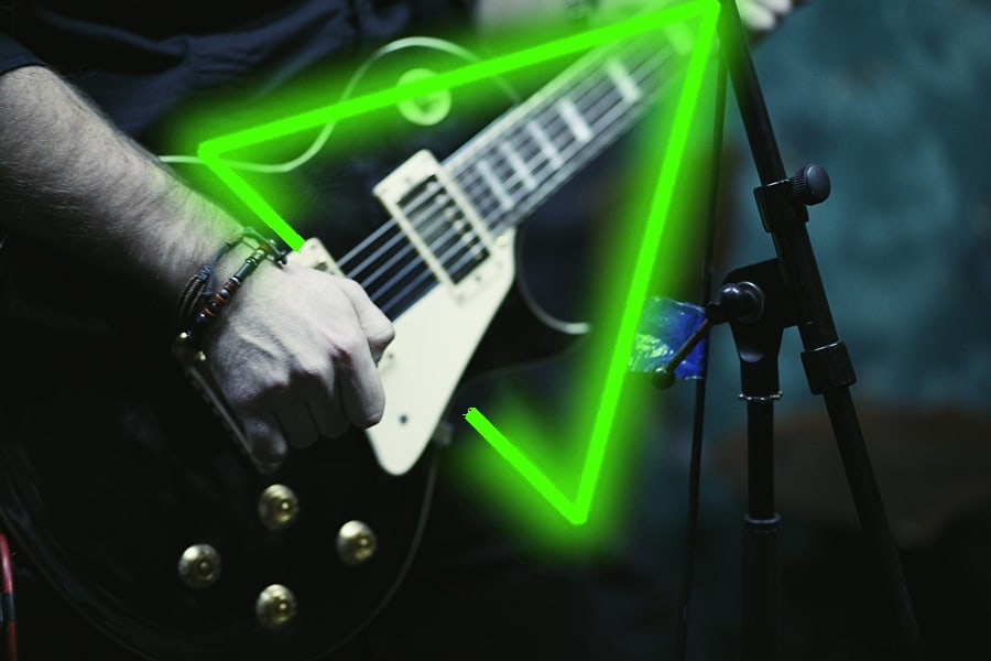 Light on music